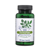 Vitanica ThyroFem bouteille, soutien potentiel à la fonction thyroïdienne au quotidien.