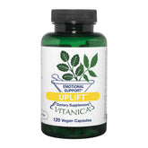 Vitanica Uplift: bouteille et étiquette visibles pour une source potentielle d'humeur naturelle