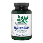 Vitanica VasoBlend, bouteille affichant l'équilibre cardio et soutien naturel