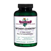Vitanica Symmetry – bouteille montrant la formule premium pour femmes actives.