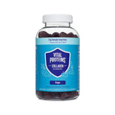 Vital Proteins Collagen Gummies, bouteille raisin, soutien cheveux et peau.