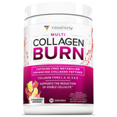Vitauthority Multi Collagen Burn, bouteille prête, idéal pour une routine quotidienne.
