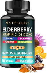 VITBOOST Sureau noir en gélules pour soutenir l'immunité au quotidien