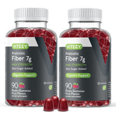 Gommes prébiotiques Viteey, 7 g par portion, soutien digestif quotidien.