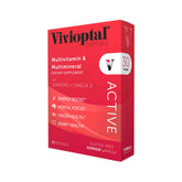 Vivioptal Active gélules et flacon, soutien énergie et concentration au quotidien.