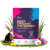 VivoNu 13-en-1 organes boeuf pour femmes, ensemble complet pour énergie et bien-être.