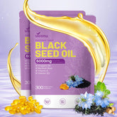 VivoNu bouteille huile noire – soutien potentiel cheveux et peau.