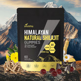 Gommes Shilajit VivoNu, focus Himalaya, énergie potentielle pour la journée.
