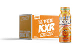 KXR prêt-à-boire de VMI Sports en bouteille orange, énergie potentielle avant l’effort.