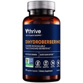 Vthrive Dihydroberberine et cannelle de Ceylan en bouteille, soutien potentiel à l'équilibre glycémique.