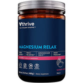 Vthrive Magnésium Relax, flacon – dissolution facile pour un moment de calme.