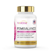 VXICDE Myo-Inositol - bouteille: soutien potentiel à l'équilibre hormonal au quotidien.