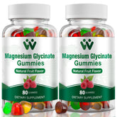 Gommes Wachray magnesium glycinate mélange fruits, relaxation naturelle et pratique.