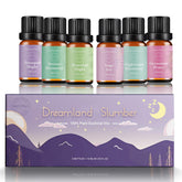 WECONA Dreamland Slumber ensemble 6x10 ml prêt à diffuser pour une ambiance calme