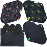Wegreeco serviettes réutilisables pack 6, solution pratique et économique.