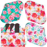 Wegreeco serviettes en tissu pack 6, réutilisables et durables pour la routine menstruelle.