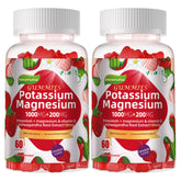 Gomme Wekannufod Potassium Magnésium – etiquette lisible et informative