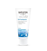 Weleda dentifrice au sel: pack de 2 tubes prêt pour une routine naturelle.