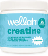 Wellah Creatine pour femmes, bouteille 50 portions prête à l'entraînement.