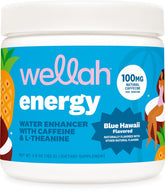 Boîte Wellah Energy Powder Blue Hawaii prête à l'emploi pour énergie quotidienne