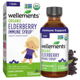 Wellements Sirop Sureau Enfant - bouteille: soutien immunitaire quotidien avec des nutriments naturels.