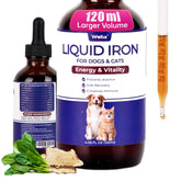 Wellix fer liquide pour chats – bouteille facile à utiliser et soutien possible de l'hémoglobine.