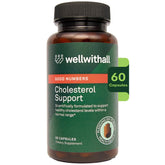 WellWithAll - bouteille 60 capsules, soutien potentiel à l’équilibre lipidique.