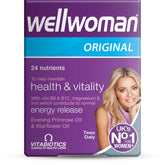 Wellwoman Original Caps – bouteille pratique pour prise quotidienne.