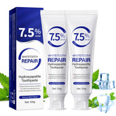 WELOSUER dentifrice hydroxyapatite tube 2pack — protection avancée de l'émail sans fluor