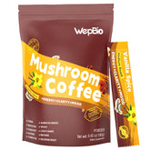 WepBio Original Noir en tasse chaude, énergie potentielle et concentration.