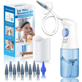 WEUANY kit complet de lavage des oreilles pour une utilisation domestique sûre.