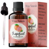 White Naturals huile de pamplemousse, flacon pipette, stimulant l humeur et l energie.
