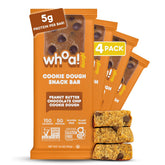 Barre WHOA! DOUGH aux pépites chocolat, collation gourmande et pratique.