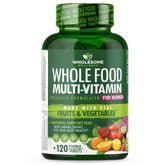 Wholesome Wellness: bouteille de multivitamines pour femmes, prise quotidienne facile.