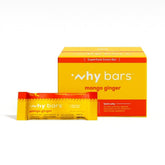 Barre Why Bars Mango Ginger, énergie pratique pour l'effort physique.