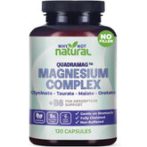 Why Not Natural magnésium 4 en 1 – Bouteille et capsules, détente potentielle