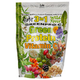 Wild Force GreenPro-C: poudre protéine végétale pour énergie durable et récupération.
