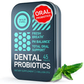 Wild Fuel Dental Probiotics — boîte voyage pratique pour l'hygiène buccale.
