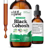 Wild & Organic actée noire gouttes — bouteille pour l'usage quotidien