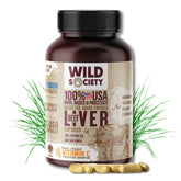 Wild Society capsules foie-boeuf 3000mg – énergie et vitalité au quotidien.
