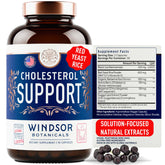 WINDSOR BOTANICALS Bouteille Cholesterol Bergamot – soutien potentiel de l équilibre lipidique.