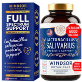 WINDSOR BOTANICALS Lactobacillus Salivarius gélules pour une haleine fraîche.