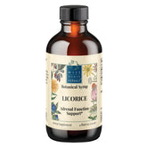 Wise Woman Herbals Sirop Réglisse bouteille, soutien digestif naturel.