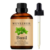 Wuvezrub Basil — bouteille 120 ml prête à diffuser une ambiance apaisante.