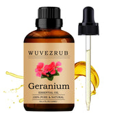 Wuvezrub Géranium 120 ml pour aromathérapie apaisante