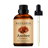 Wuvezrub huile essentielle d'ambre – bouteille de 60 ml prête à diffuser une chaleur apaisante.