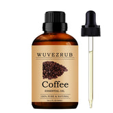Wuvezrub huile café bouteille 60 ml, parfum riche pour diffuseur.