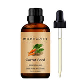 Huile essentielle Wuvezrub de graines de carotte, flacon 30 ml prêt pour diffusion aromatique.