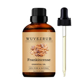 Wuvezrub huile d'encens 60 ml dans sa bouteille, parfum riche prêt pour diffusion.