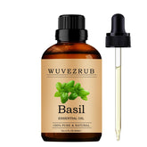 Wuvezrub huile essentielle basilic – bouteille 60 ml, parfum naturel et riche.